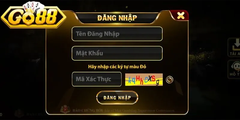Hướng dẫn chi tiết các bước đăng nhập Go88 