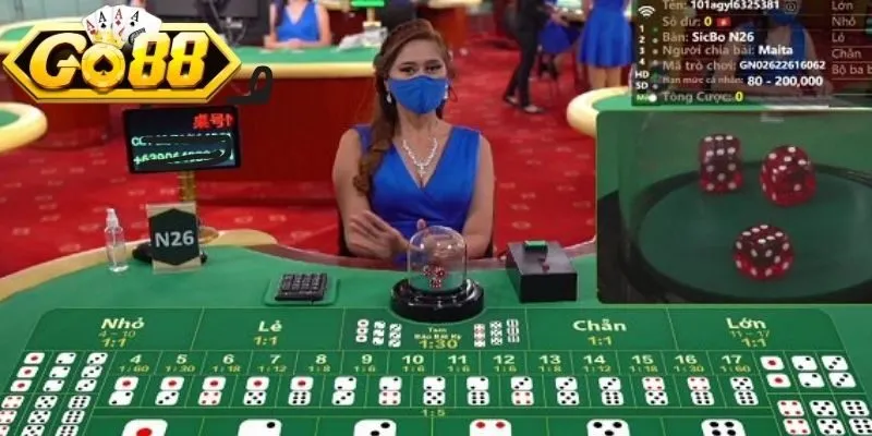 Tài xỉu livestream Go88 là game chơi đặc sắc