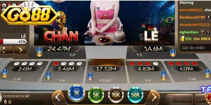 Xóc đĩa siêu tốc Go88 cùng hướng dẫn luật chơi